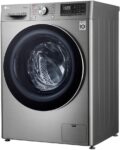 Lava e seca Smart LG 11kg aço escovado com inteligência artificial